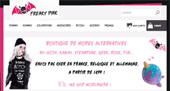 Desktop Screenshot of freakypink.com
